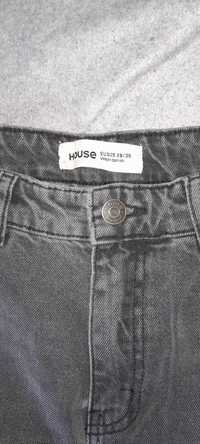 Spodnie jeans baggy męskie 28/30