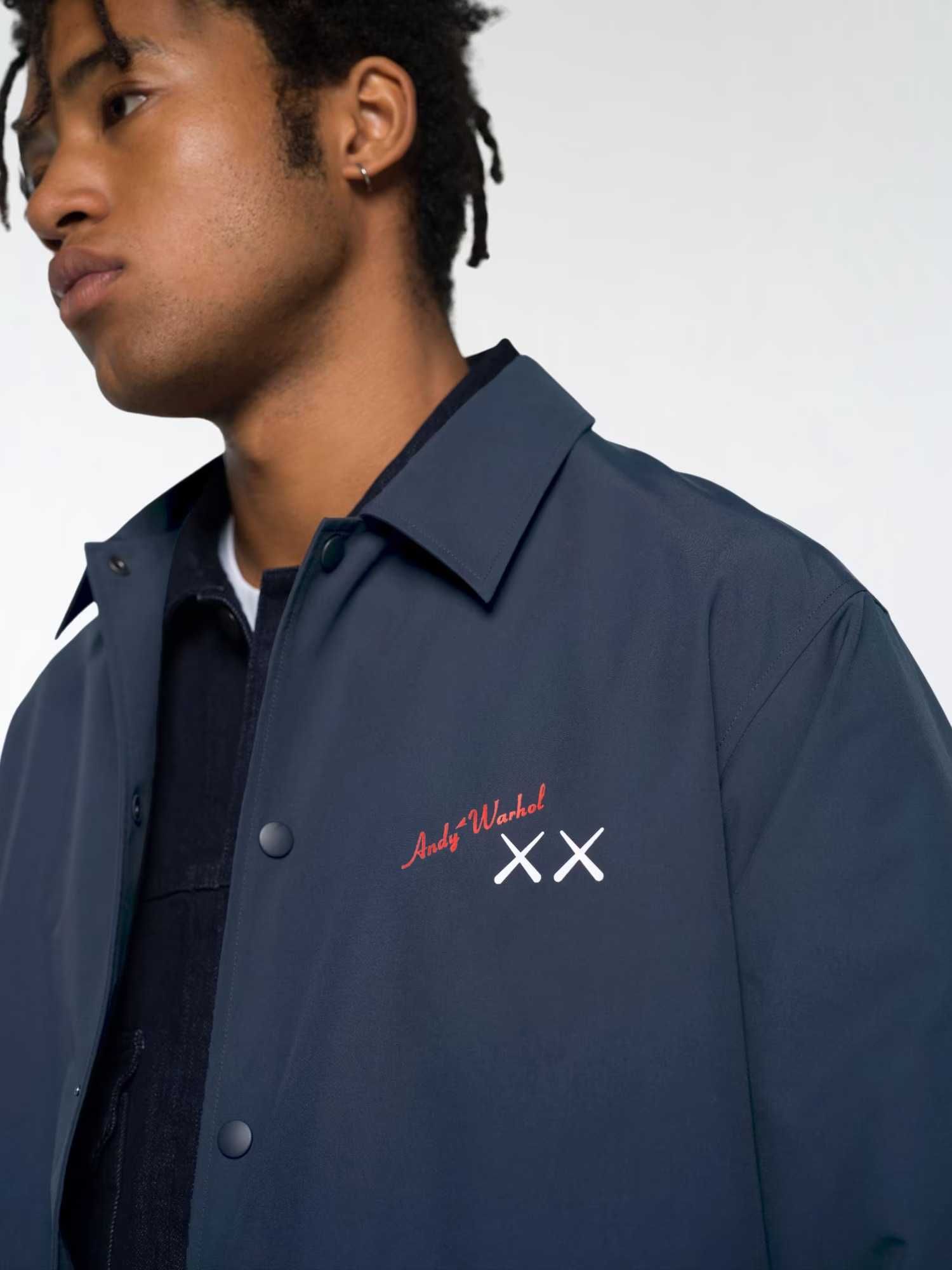 Куртка UNIQLO x KAWS + Andy Warhol UT Coach Jacket!