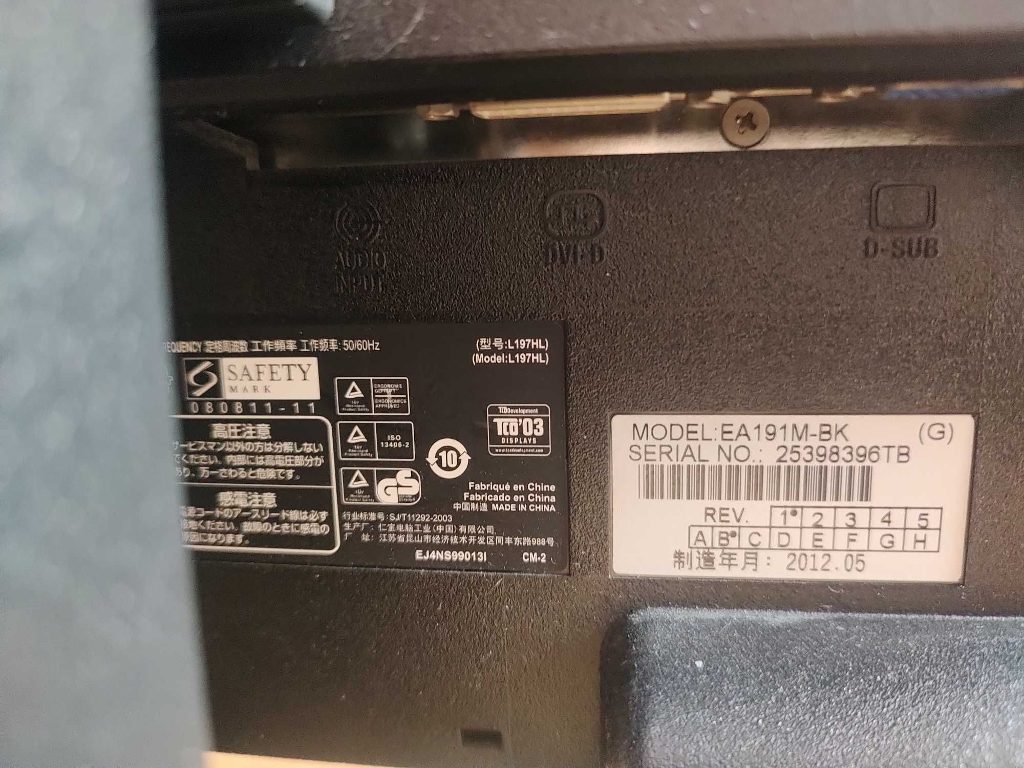 Monitor NEC 19 cali