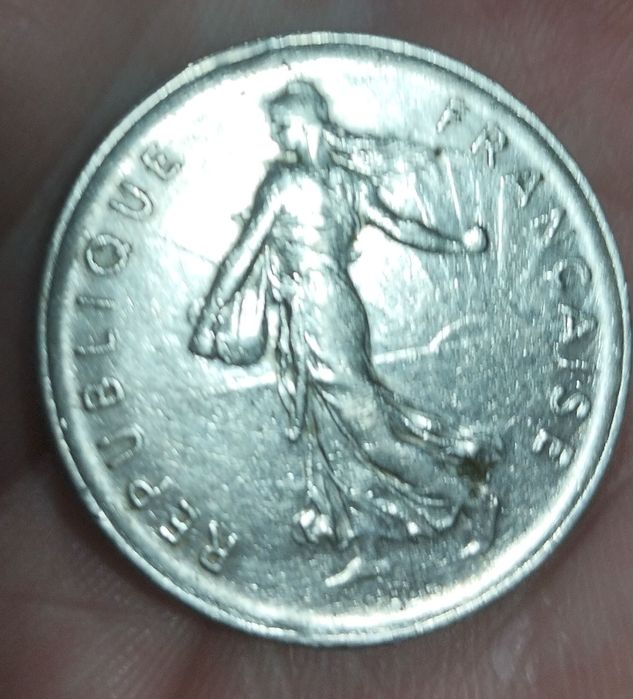 5 Francos 1971 moeda