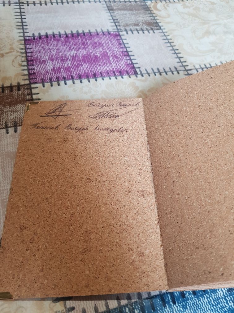 Продам блокнот из пробкового дерева