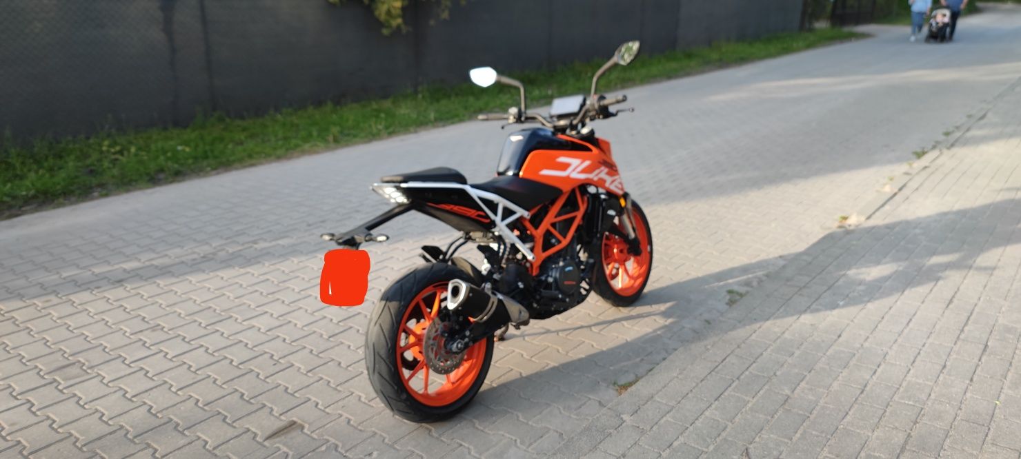 KTM Duke 390 salon polska A2 bardzo niski przebieg