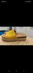 Klapki Boho platforma espadryle damskie 39