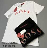 Футболка Hugo Boss бренд мужская накатка