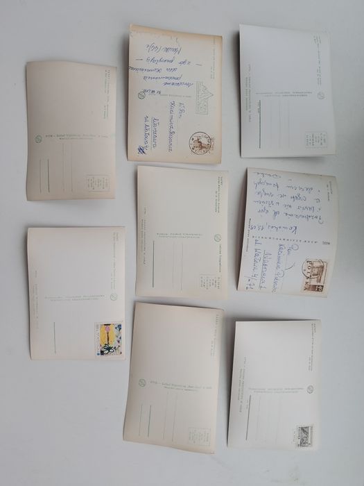 Stare pocztówki Tatr czarno-biały , kolorowe