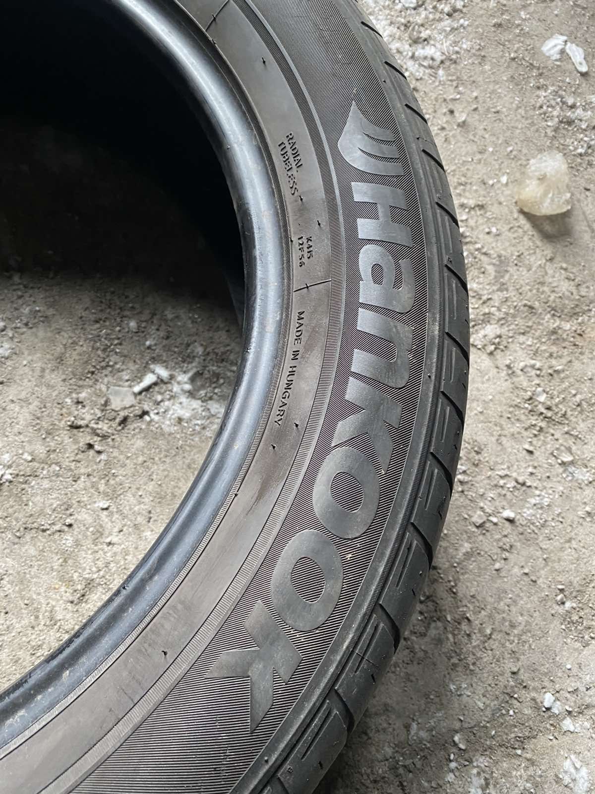 235.55.18 Hankook 4шт лето БУ склад шины резина из Европы 55 R18