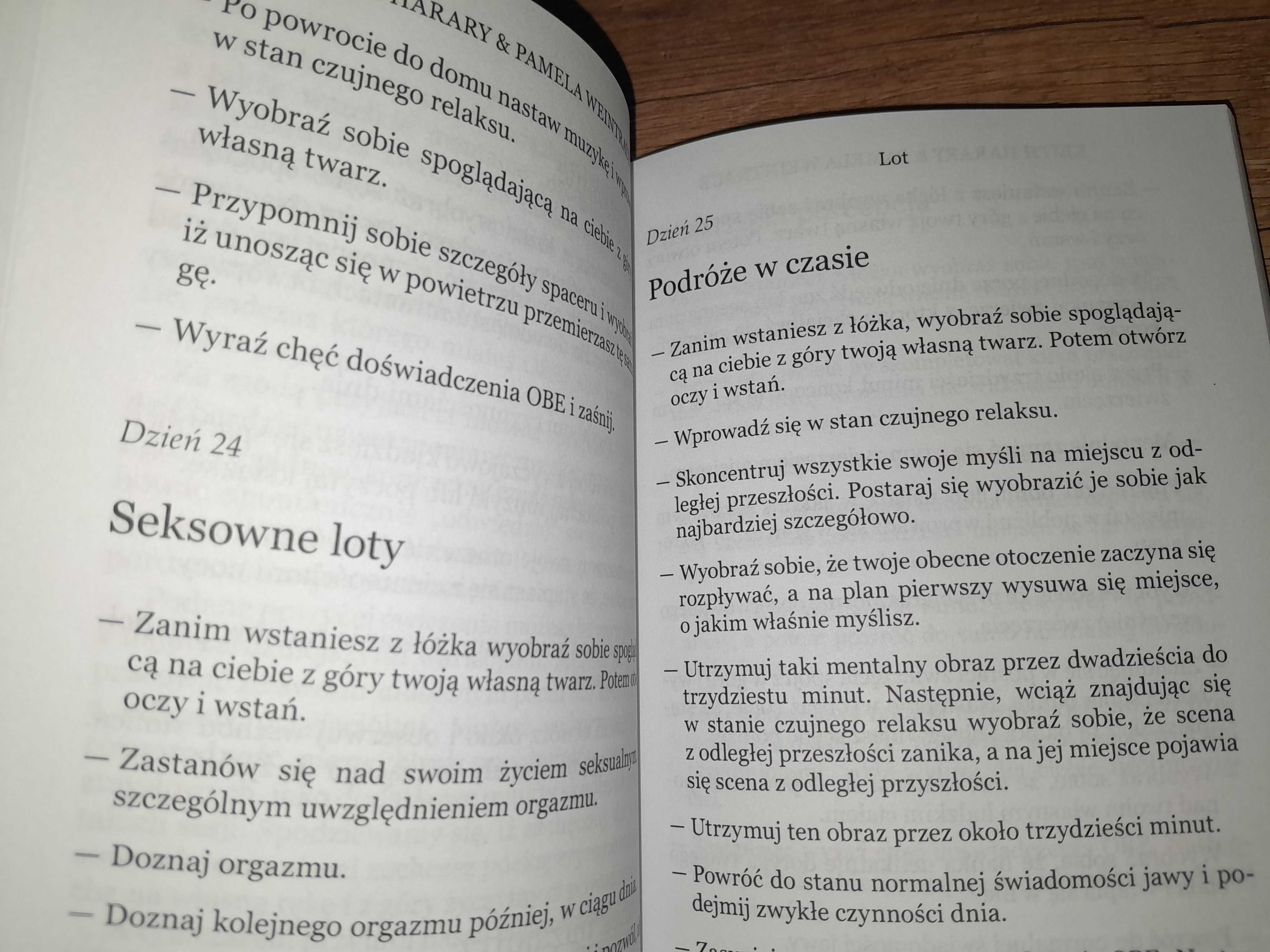 Harary Weintraub Poradnik parapsychiczny podróże poza ciałem sny dusza