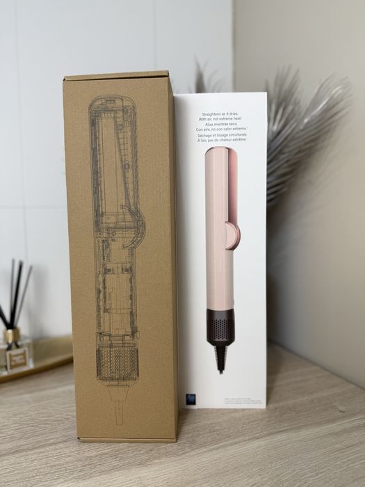 Dyson Airstrait HT-01 — стайлер утюжок фен для волосся Pink/Rose Gold