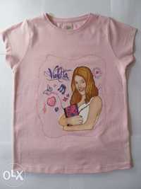 T-shirt da violetta, pintada à mão (pinto outros motivos)