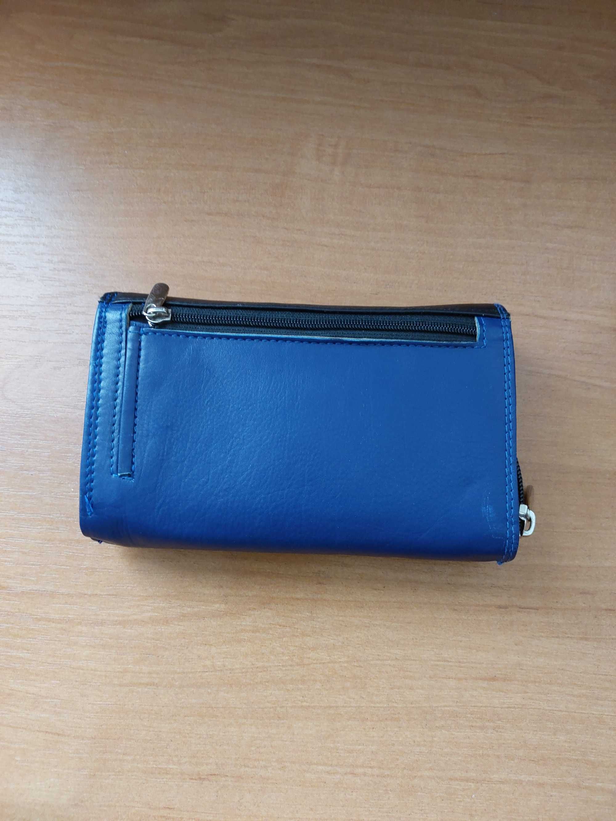 Жіночий гаманець синього кольору