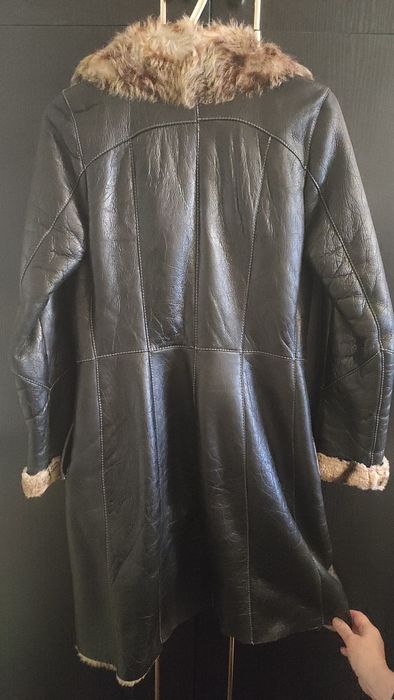 Продам дублёнку женскую теплую р.S, XS.