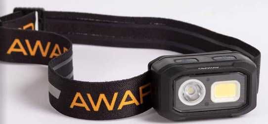 Nowa latarka czołowa Award LED dual Power 500 Lumen