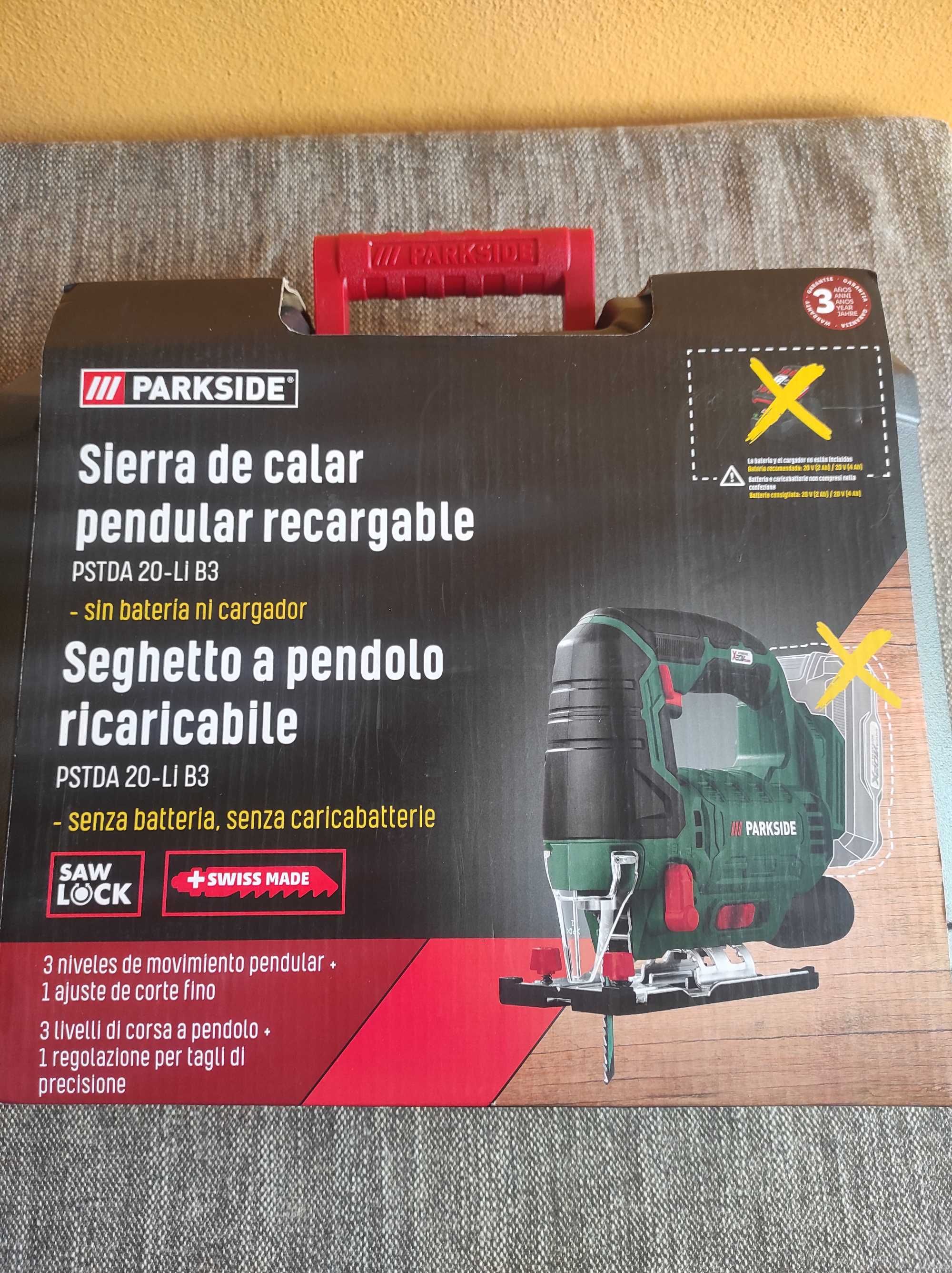 Serra tico tico 20v parkside Novo