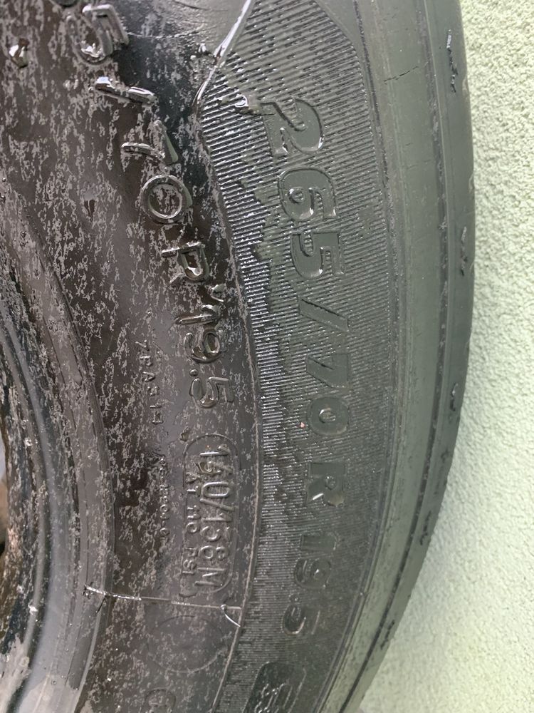 H9- 265/70/19,5 Michelin przód / bez napraw