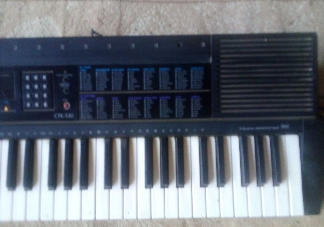 Синтезатор Casio ctk 530 computer Читайте Опис