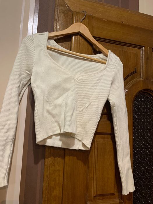 Кофтинка-топ , молочний колір