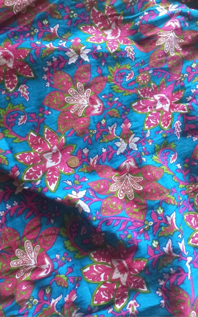 Letnia długa sukienka plus size