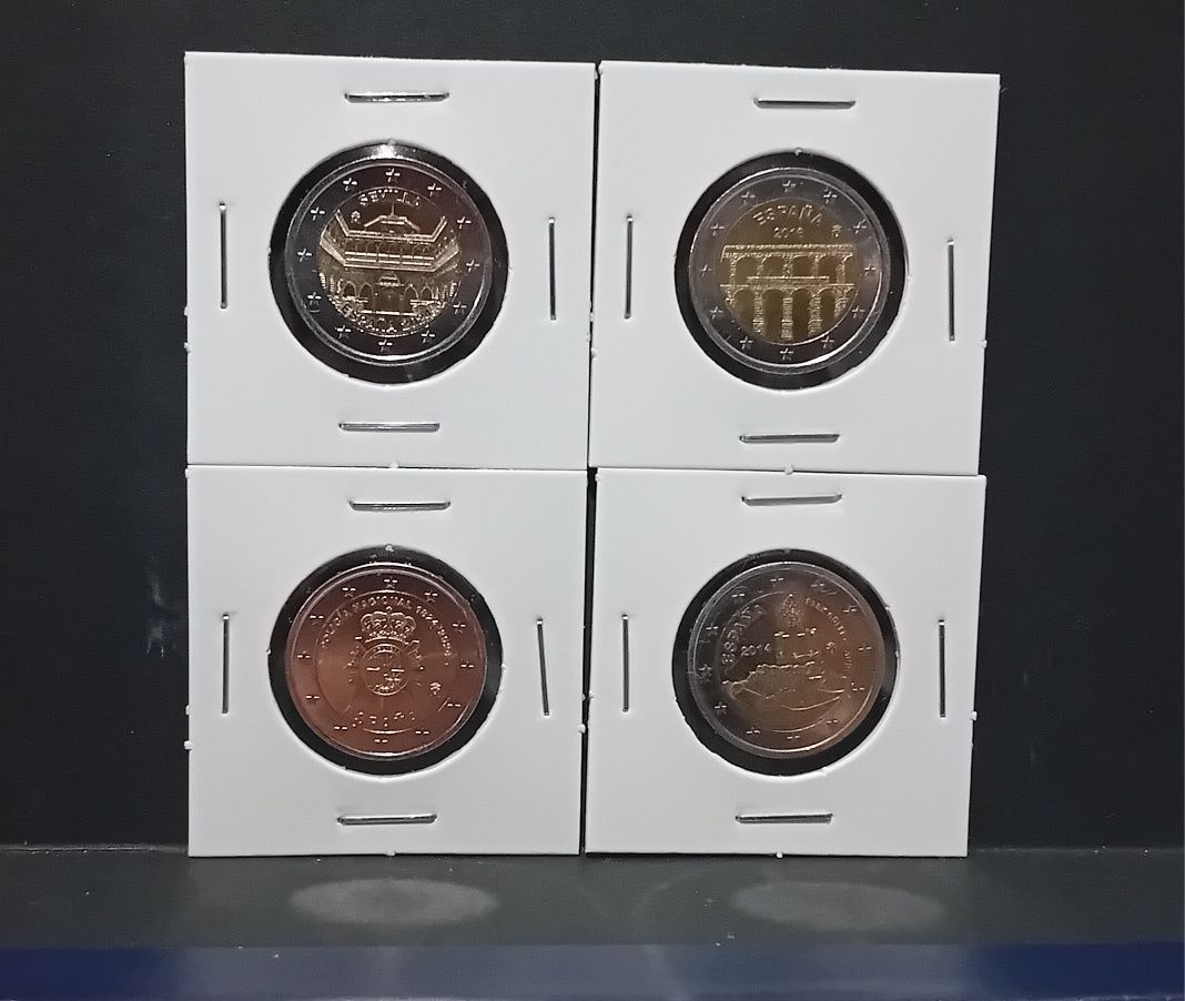 Mini coleção  moedas 2€  (43moedas diferentes)