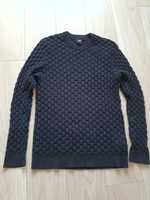 Sweter meski czarny H&M