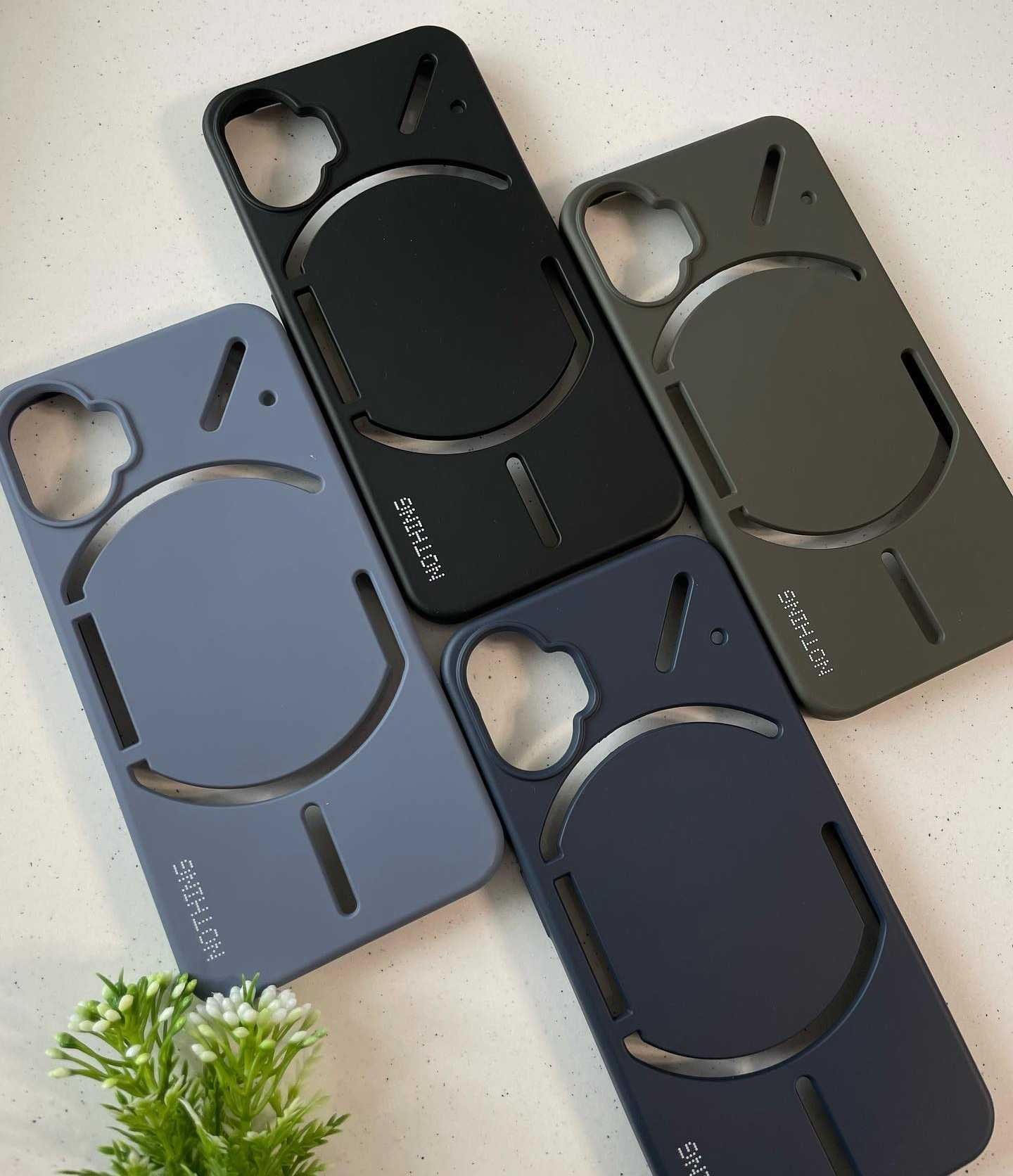 Противоударный чехол Nothing Phone 1 soft touch Чохол микрофибра