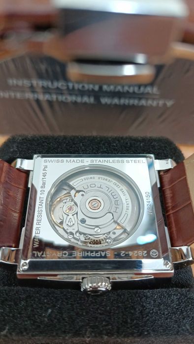 Годинник Hamilton Jazzmaster Classic Square