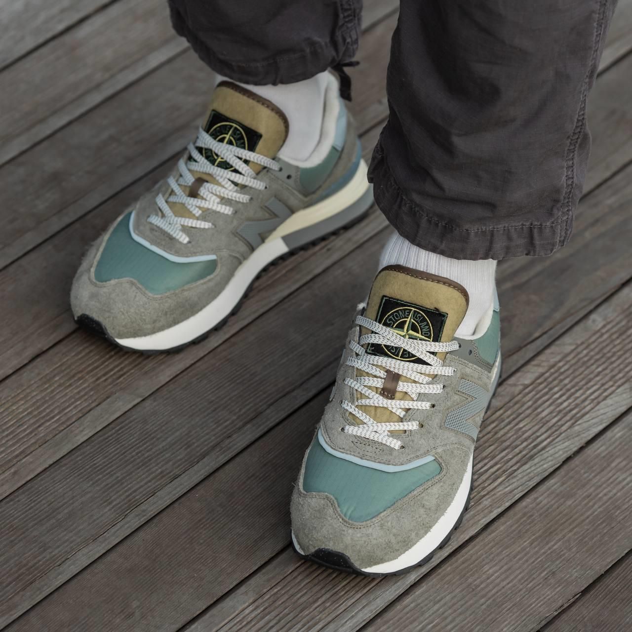 В НАЯВНОСТІ! Кросівки New Balance x Stone Island Legacy, Стон Айленд