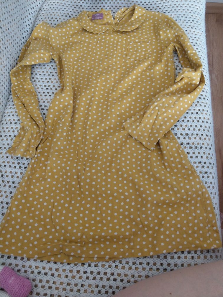 Sukienka bawełniana mango kids 140 cm