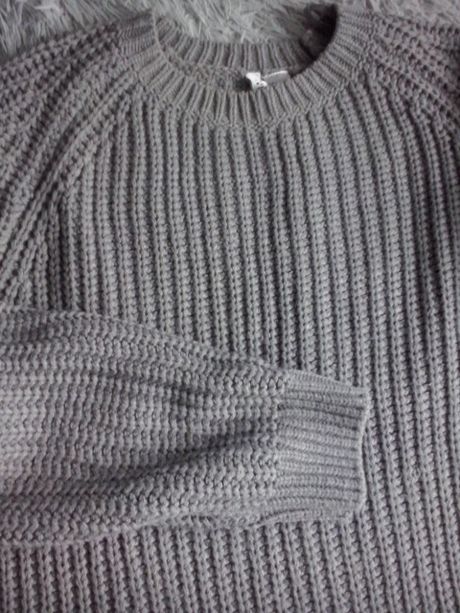 Długi sweter H&M r. L