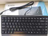 Клавіатура дротова A4Tech FKS11 USB Grey/Black