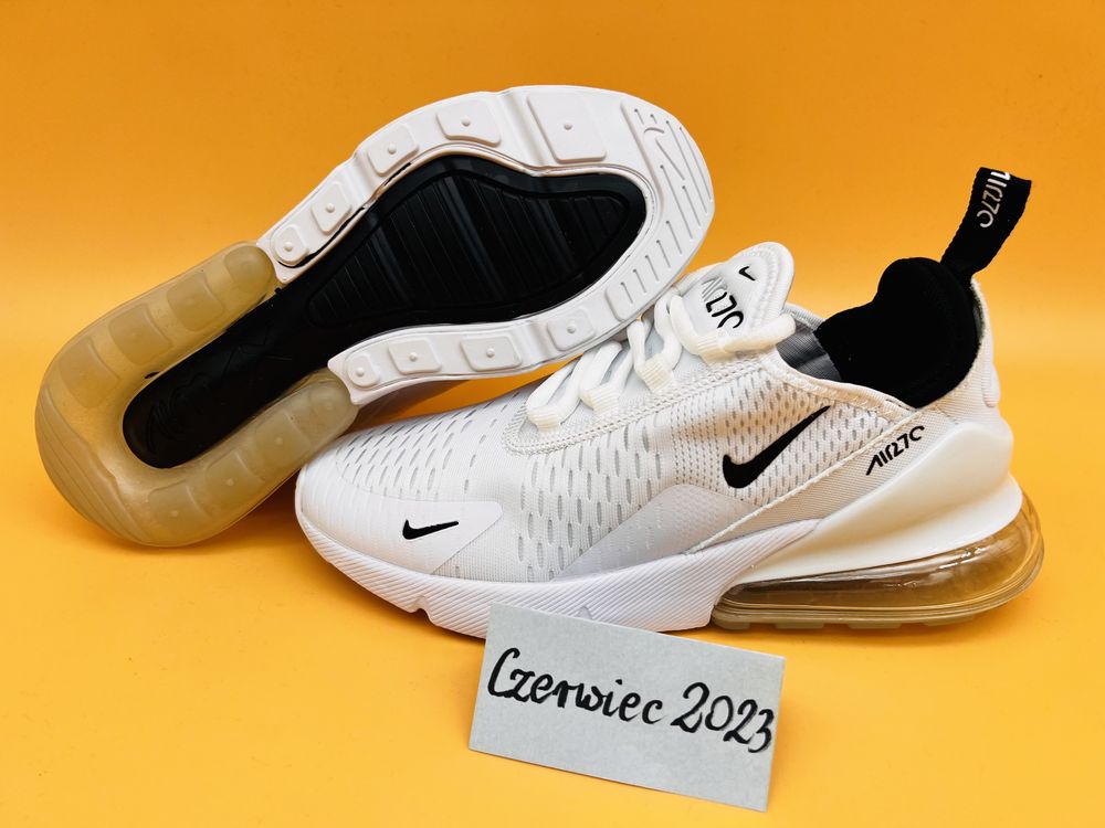 Nowe buty Nike Air Max 270 Biały rozm. 37,5 40 wysyłka gratis