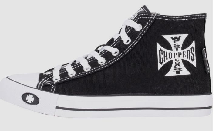 Sapatilhas West Coast Choppers Chamas All Star Style Flames Tenis