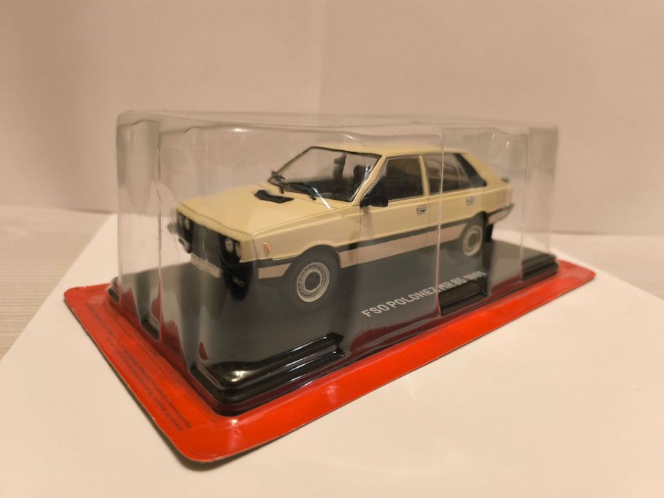 Zestaw 4x Polonez (w tym 2x Caro) 1:24 Hachette Samochody PRL