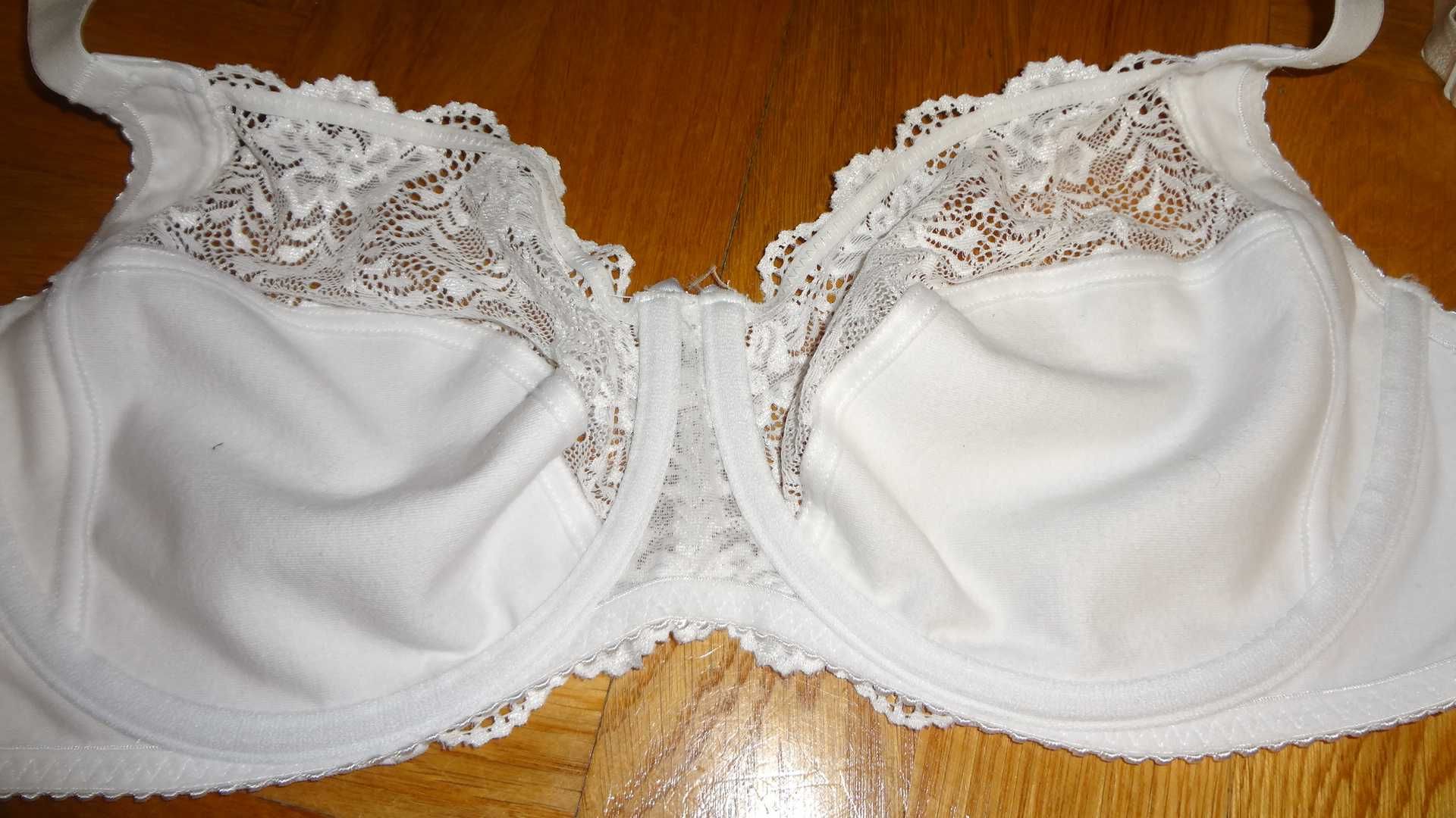 Biustonosz Dorina 95C biały, śliczny