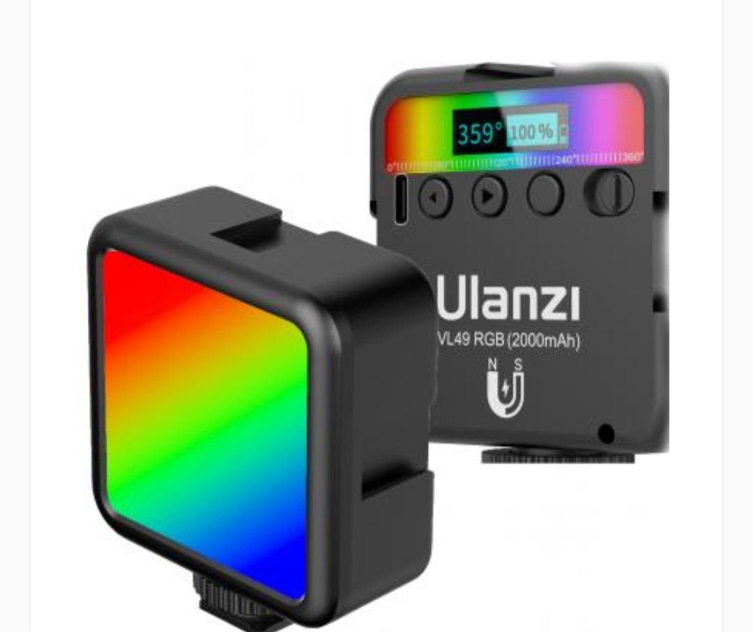 Lampa LED z efektami specjalnymi Ulanzi VL49 RGB