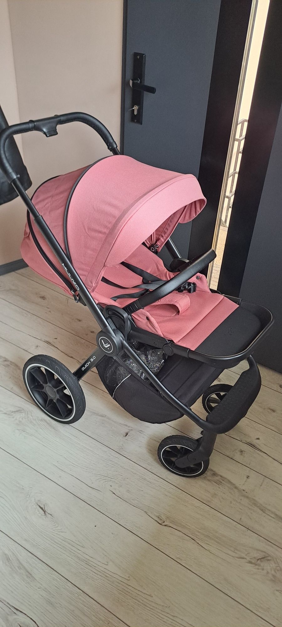 Wózek spacerowy Muuvo Quick 3.0 pure pink