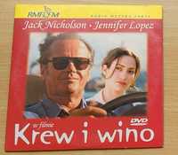 Krew i wino - film na płycie dvd -wyst. Jack Nicholson, Jennifer Lopez