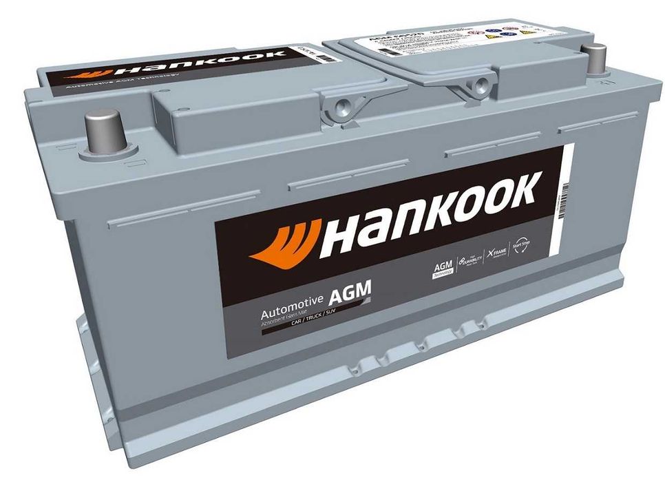 Akumulator Hankook Start-Stop AGM
12V 105Ah 950A Dostawa