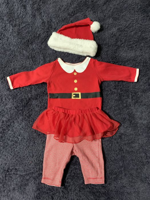 Новорічний костюм на дівчинку Санта
