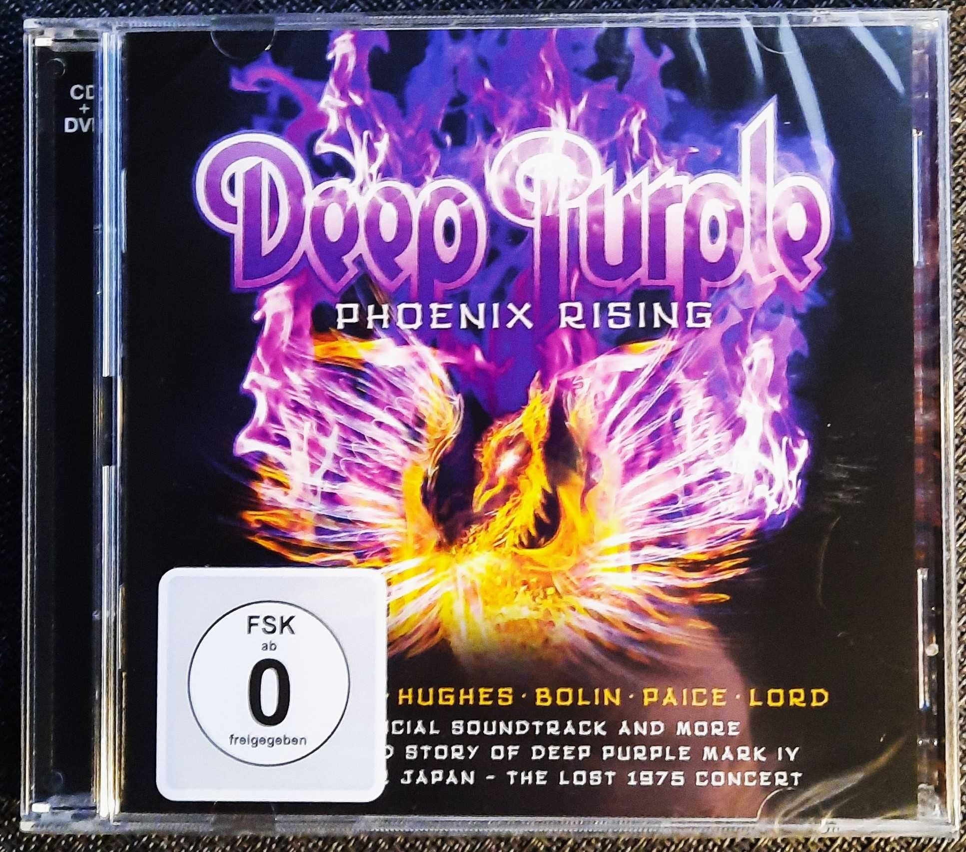 Polecam Album wspaniały Zestaw CD+DVD  DEEP  PURPLE  - Phoenix Rising