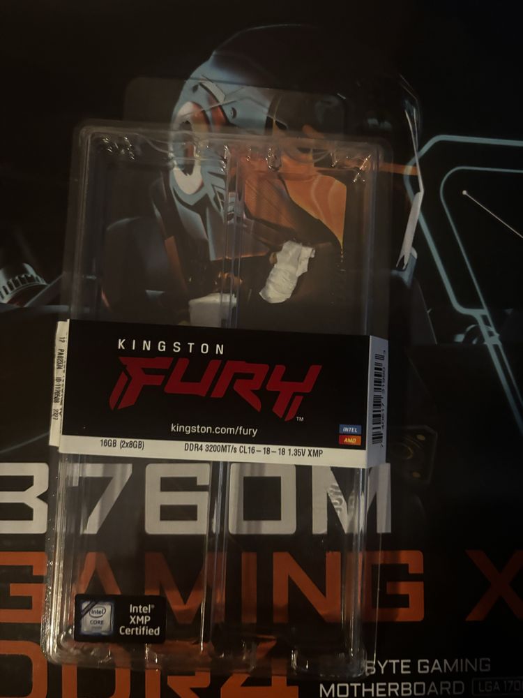 Gigabyte B760M Gaming x DDR4 + ram