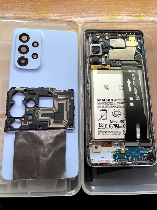 Запчастини Samsung a53 a536b робочий дисплей amoled exynos