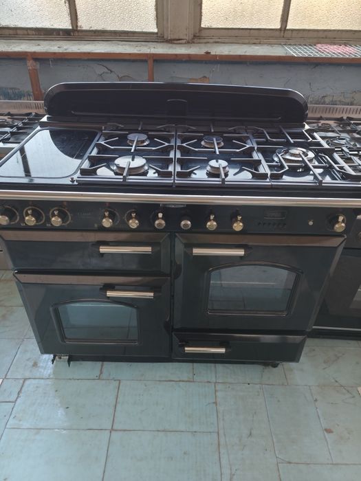 Професійна газова плита з електро камфоркою