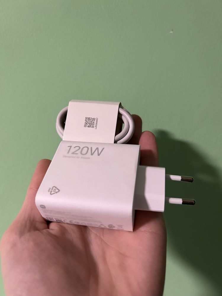 Зарядний пристрій Xiaomi USB Wall Charger 120W White with USB-C Cable