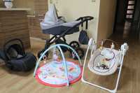 Wózek, wyprawka dla dziecka – zestaw dla niemowlaka