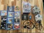 Zestaw konsola Sega Dreamcast 9 gier 3 pady 2 karty pamięci