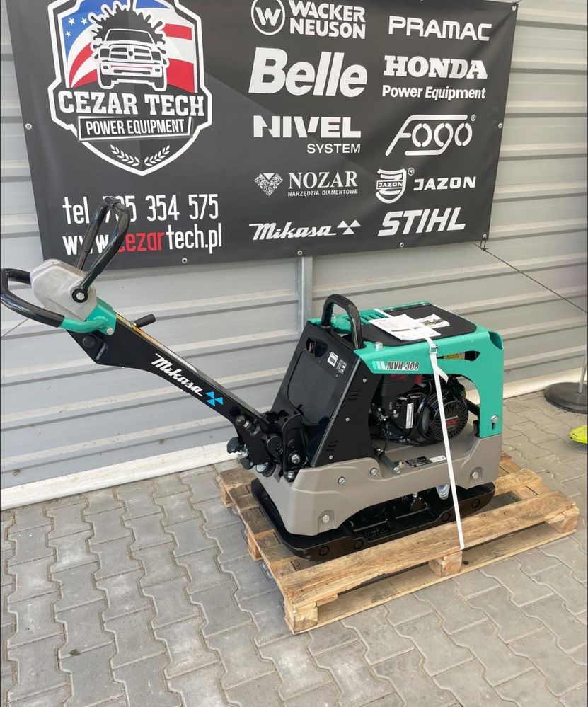 Zagęszczarka MIKASA MVH 308 GH Honda GX270 45kN Nowa Faktura