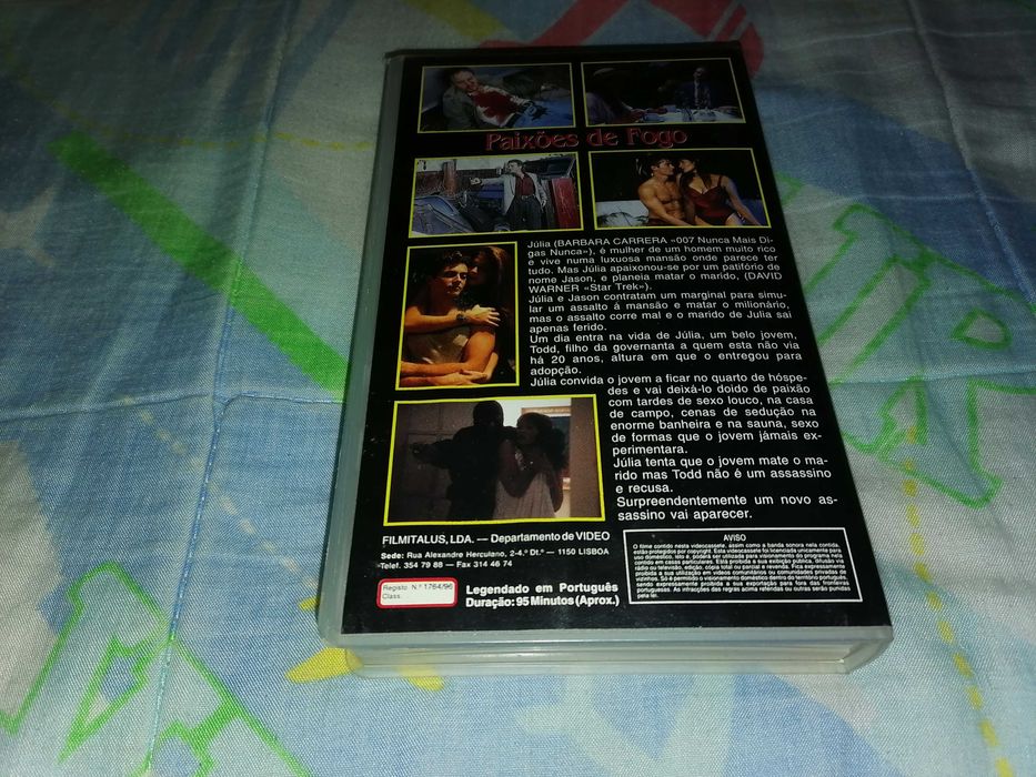 Paixões de Fogo VHS
