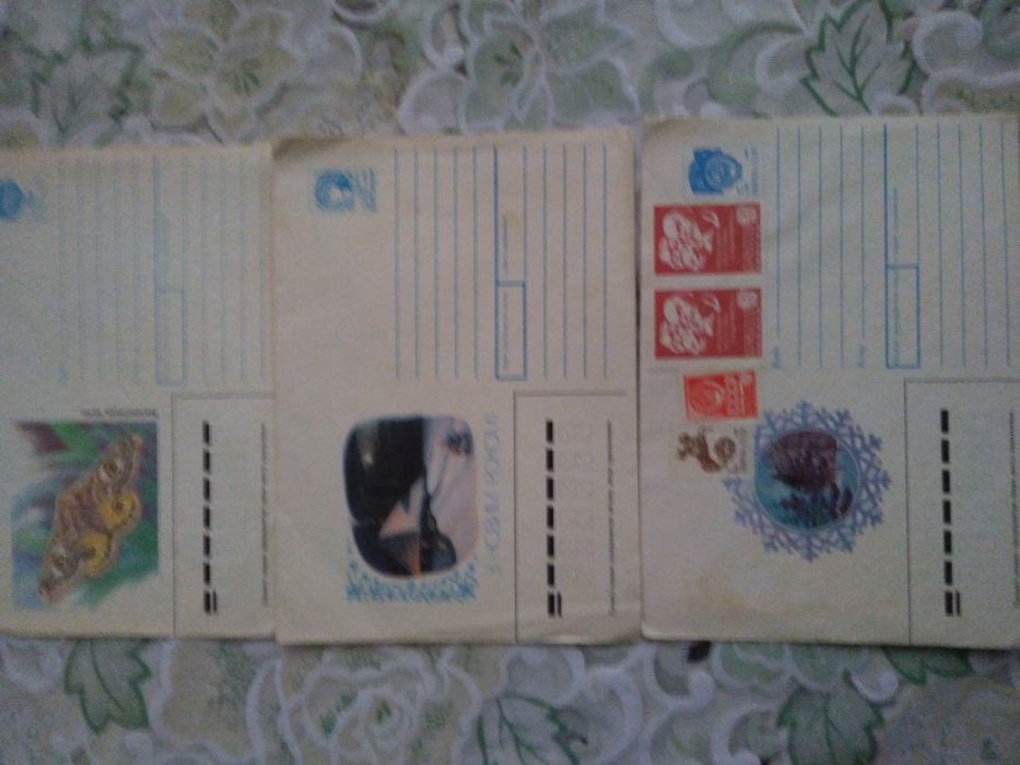 Почтовые конверты СССР