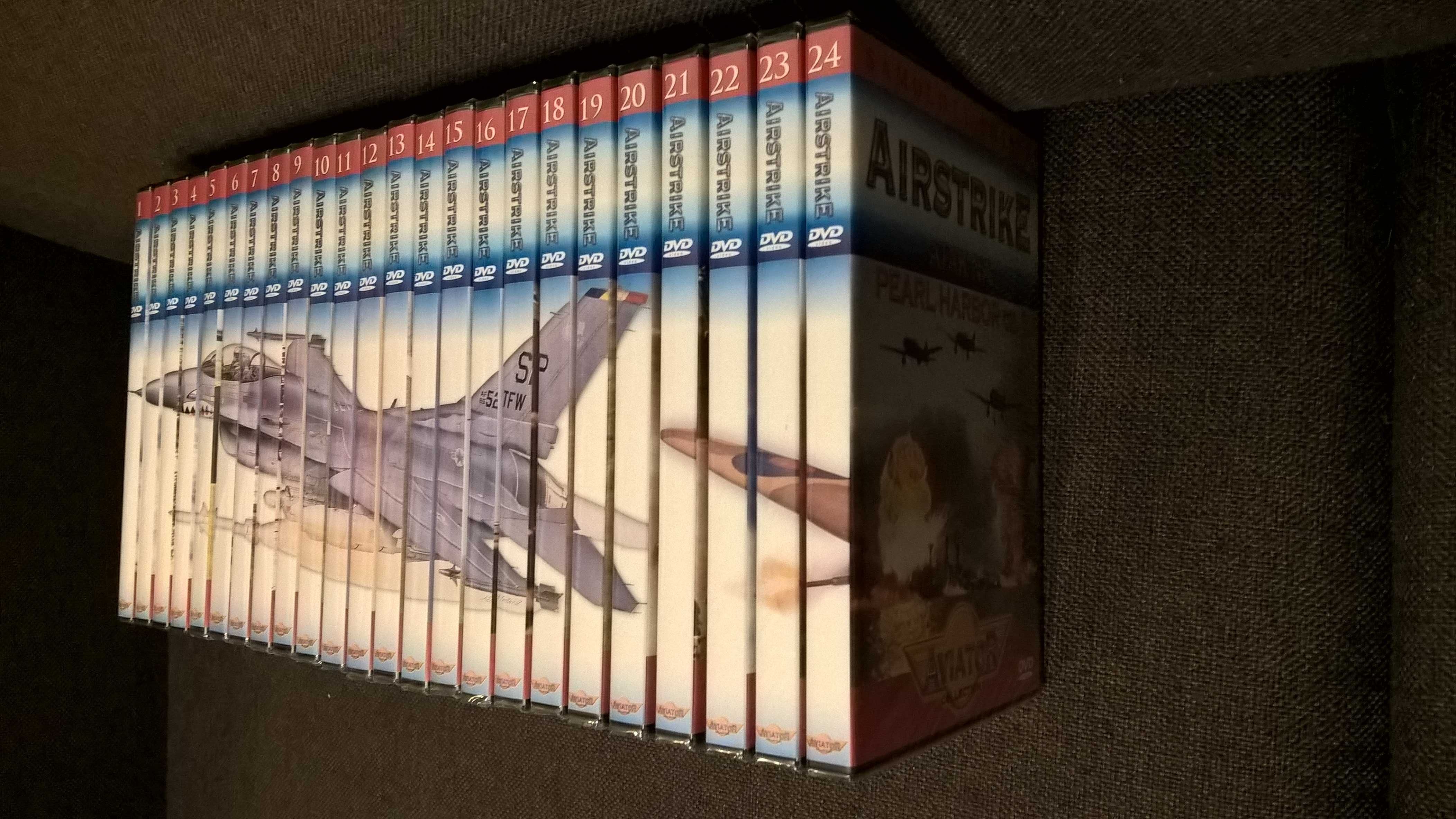 kolekcja Airstrike Samoloty Świata DVD Aviator Collection 1-24