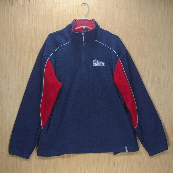 Męska niebiesko-czerwona bluza Reebok